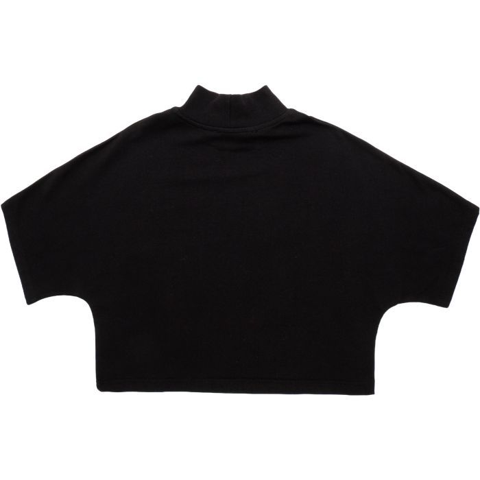 Футболка детская A-Yugi укороченная (7032-134G-black) изображение 3