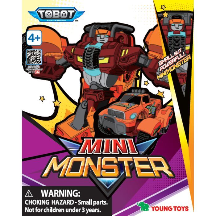 Трансформер Tobot мини Тобот Монстр НП (301209) изображение 3