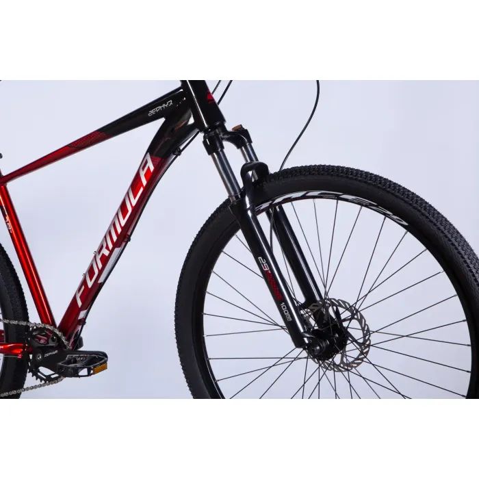 Велосипед Formula 29" ZEPHYR 1.0 HDD рама-19" AL 2026 чорно-червоний (OPS-FR-29-451) изображение 4