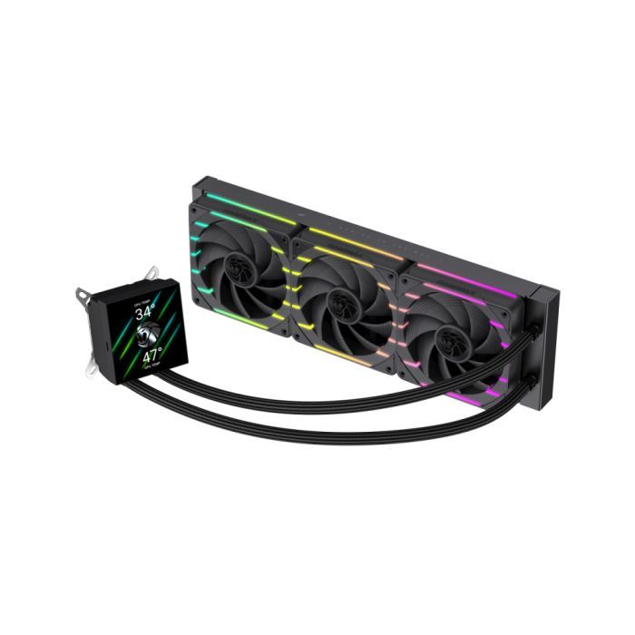 Кулер для процессора Gamemax HAILSTORM 360 BK изображение 11