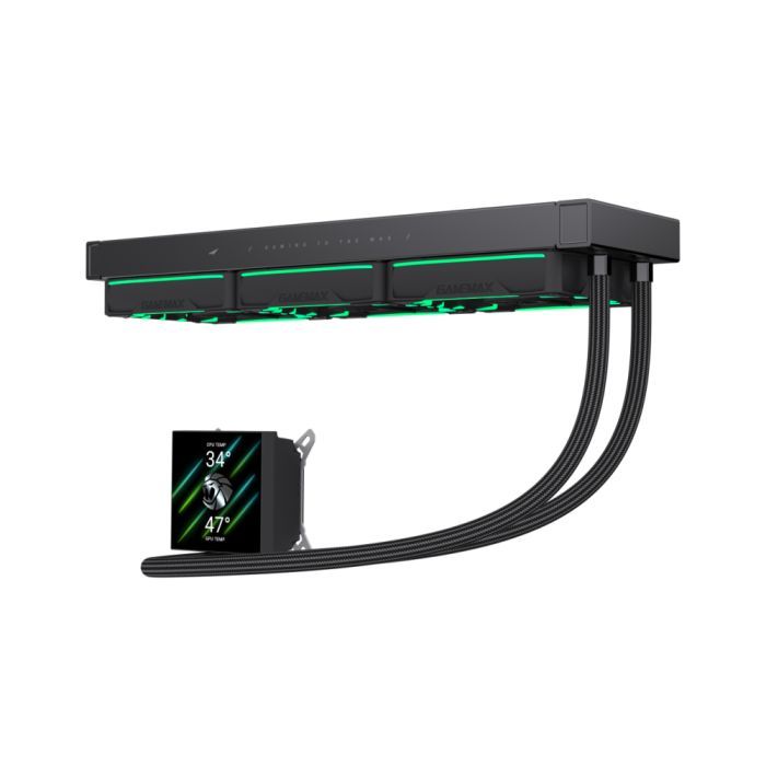 Кулер для процессора Gamemax HAILSTORM 360 BK изображение 2