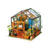 Конструктор Robotime Rolife деревянный 3D Цветочный дом Кэти (DG104)