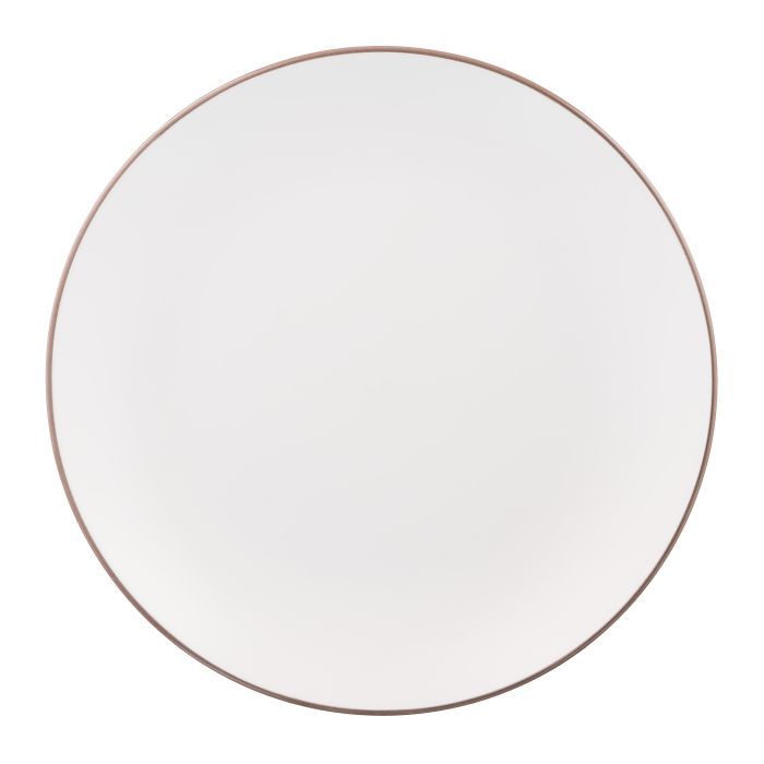 Тарілка Ardesto Asti, 790мл, 20.2см, кераміка, біло-бежевий (AR1420AB) зображення 4