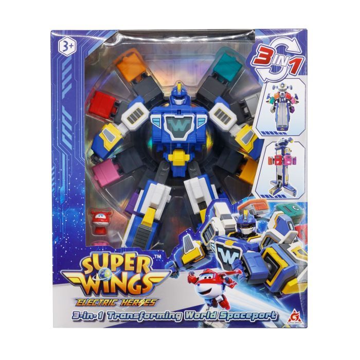 Трансформер Super Wings Transforming Всесвітній космодром 3 в 1 (YW780288) зображення 9