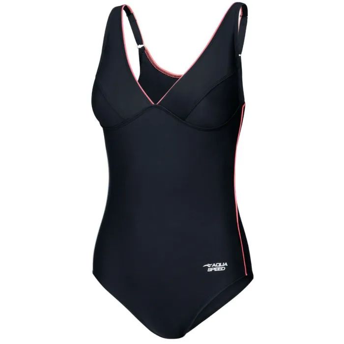 Купальник Aqua Speed Grace 355-36 чорний, червоний 40 (5905718615568)