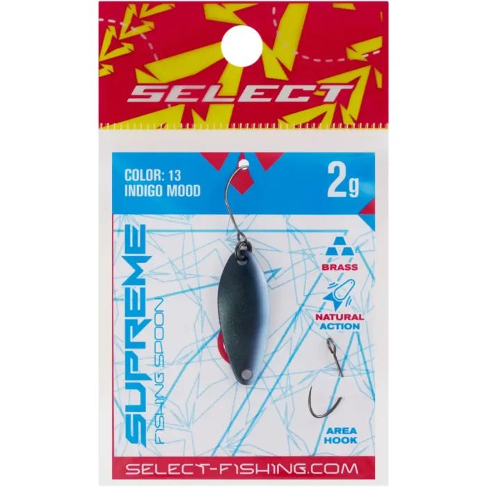 Блешня Select Supreme 2.0g 27mm 33 Rusty Greench (1870.80.53) зображення 2