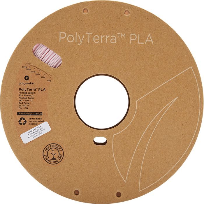 Пластик для 3D-принтера Polymaker PLA PolyTerra 1,75mm 1kg CANDY (PM70867) зображення 2