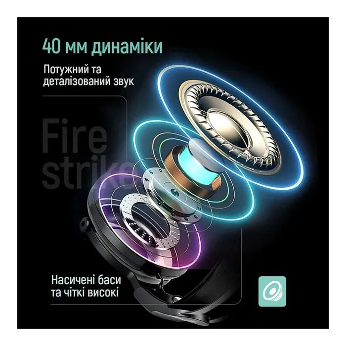 Наушники ColorWay Firestrike RGB Black (CW-HPG04BK) изображение 6