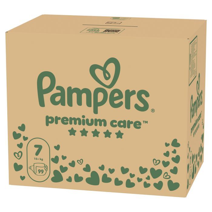 Підгузки Pampers Premium Care Розмір 7 (15+ кг) 99 шт (8006530223584) зображення 2