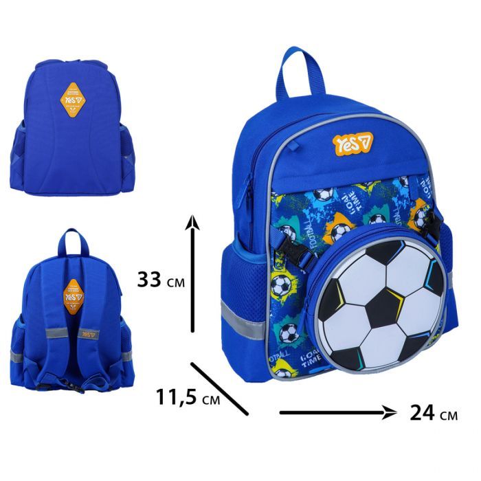 Рюкзак детский Yes Ball K-44XS (550471) изображение 3
