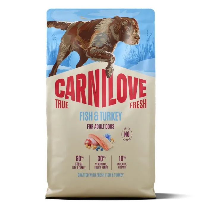 Сухий корм для собак Carnilove True Fresh Fish & Turkey 4 кг (8595602582075)