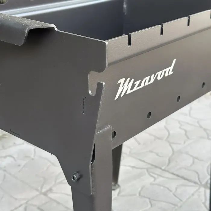 Мангал Metalzavod Тесей на 6 шампурів 3мм на ніжках (MNG6-3) изображение 8