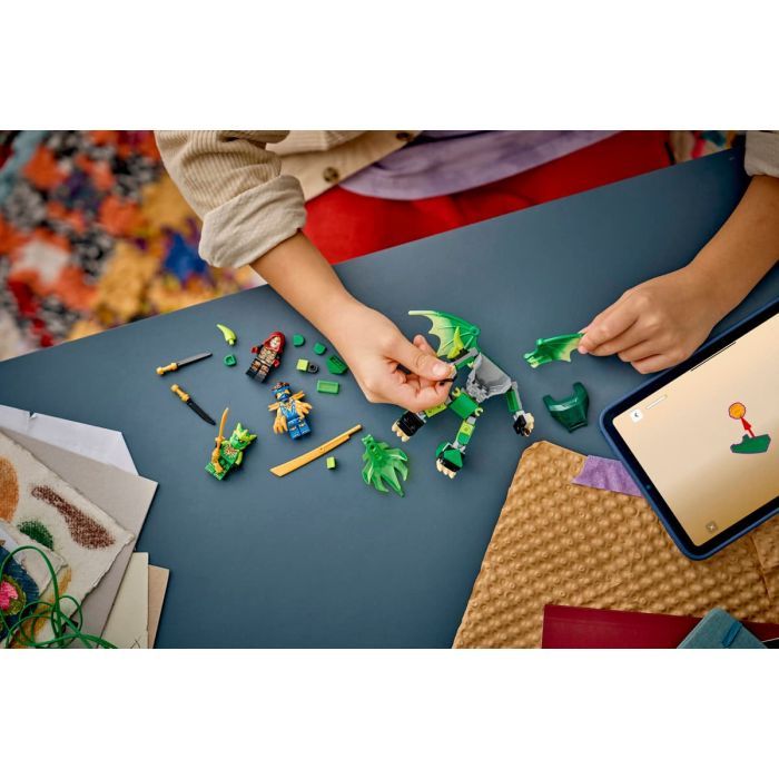 Конструктор LEGO NINJAGO Боевой набор работа Дракона Ллойда (71862) изображение 8