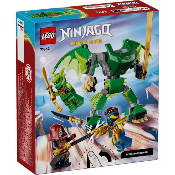 Конструктор LEGO NINJAGO Боевой набор работа Дракона Ллойда (71862) изображение 9