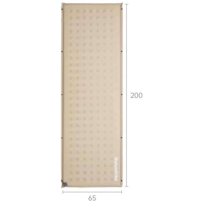 Туристический коврик Naturehike CNK2550WS025 Самонадувний 60мм бежевий (6977465866059) изображение 2