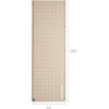 Туристический коврик Naturehike CNK2550WS025 Самонадувний 60мм бежевий (6977465866059) изображение 2
