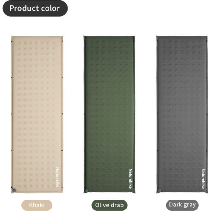 Туристический коврик Naturehike CNK2550WS025 Самонадувний 60мм бежевий (6977465866059) изображение 3