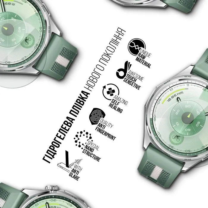 Пленка защитная Armorstandart Matte hydrogel Huawei Watch GT 6 46mm 6 pcs (ARM92072) изображение 2