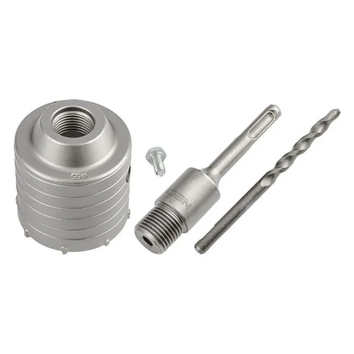 Коронка Neo Tools по бетону, біметалічна, SDS+, 65мм (55-321) зображення 2