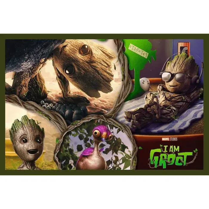 Пазл Trefl Marvel Heroes Я є Грут 2х 200 елементів (5900511133158) зображення 2