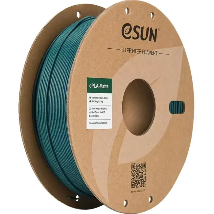 Пластик для 3D-принтера eSUN ePLA-Matte1,75мм, 1кг morandi green (EPLA-MATTE-P175MOG1)