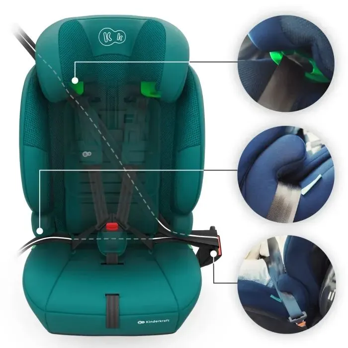 Автокресло Kinderkraft Comfort Up 2 Plus i-Size Green (KCCOUP02GREPL00) (5902533931453) изображение 5
