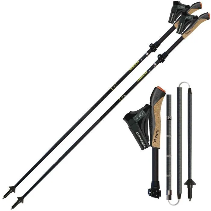 Палиці для скандинавської ходи Gabel Nordic Carbon Feather XTL (7009399300000) (DAS303989)