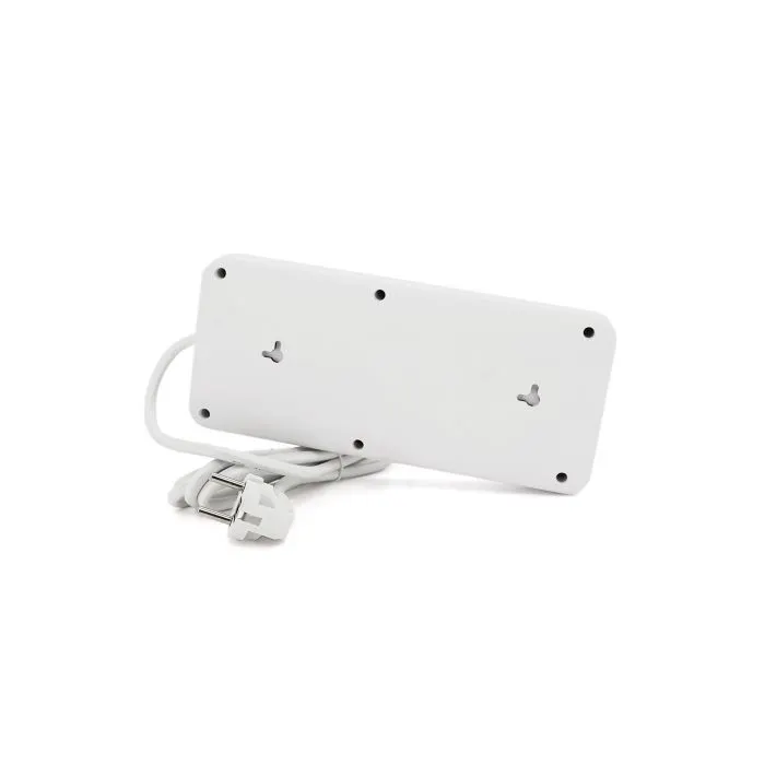 Сетевой фильтр питания Meilepai F33U, 6 роз EU, 4 USB, 2PD White (F33U-White)