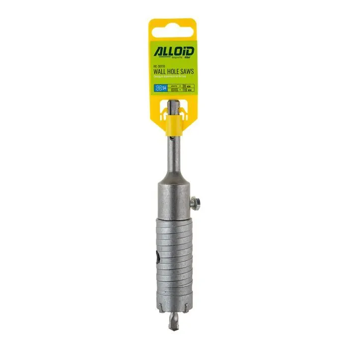 Свердло Alloid корончате, по бетону, 30мм, SDS, адаптер 110мм (HC-30110) зображення 2