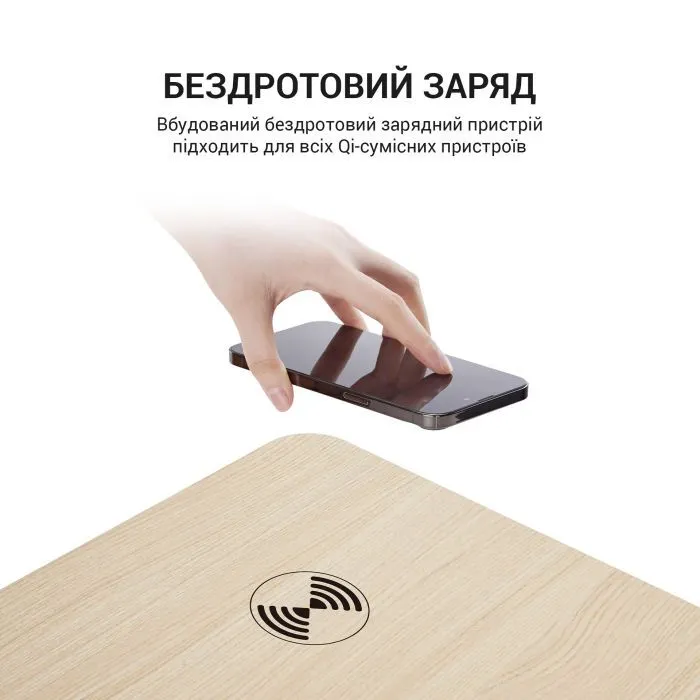 Комп'ютерний стіл Ajazz Natural Wood (ODE111WW) зображення 10