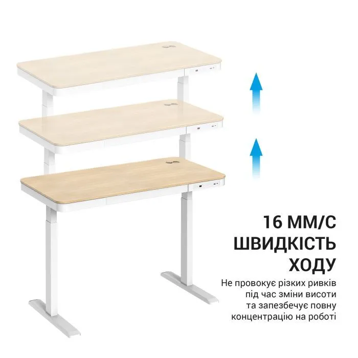 Комп'ютерний стіл Ajazz Natural Wood (ODE111WW) зображення 6