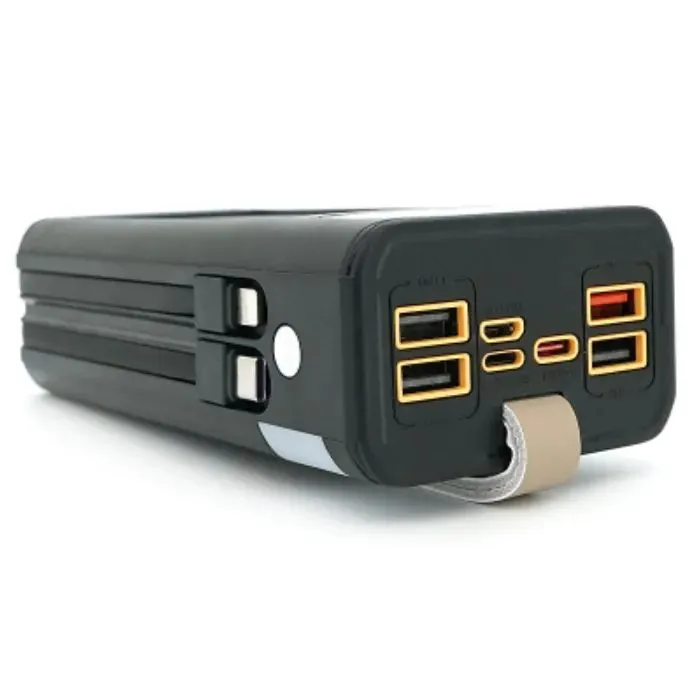 Батарея універсальна 7GO 30000mAh, 22.5W, Solar, LCD Display (GPW-09 / 45945) зображення 4