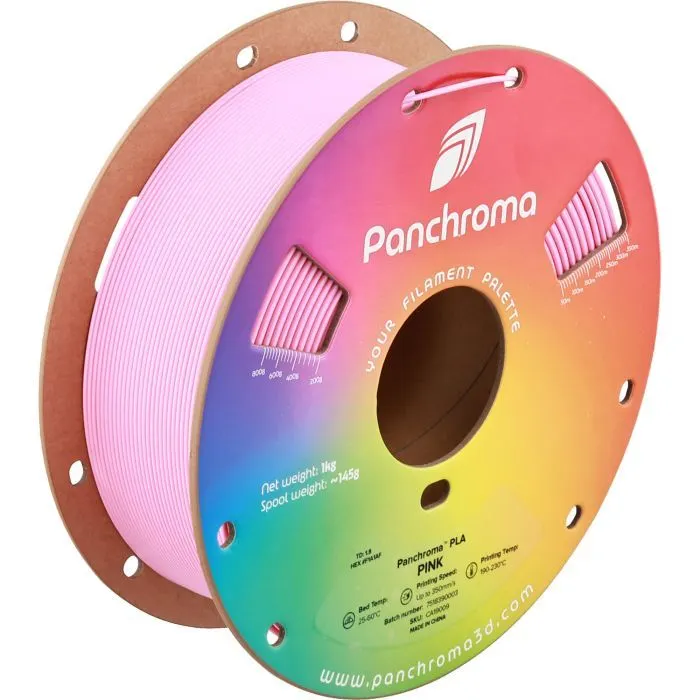 Пластик для 3D-принтера Polymaker PLA Panchroma 1,75mm 1kg Pink (CA19009)