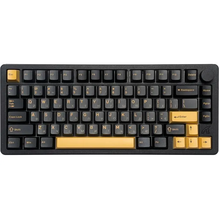 Клавиатура Attack Shark X86 RGB Wireless/Bluetooth/USB UA Star Black (X86SB_AS)