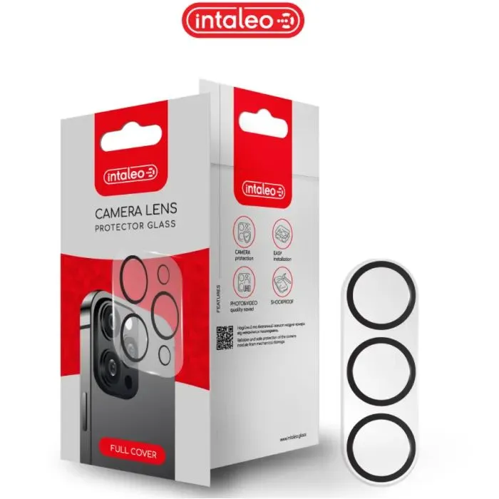 Скло захисне Intaleo Camera Lens Samsung S24 Plus Black (1283126596735)