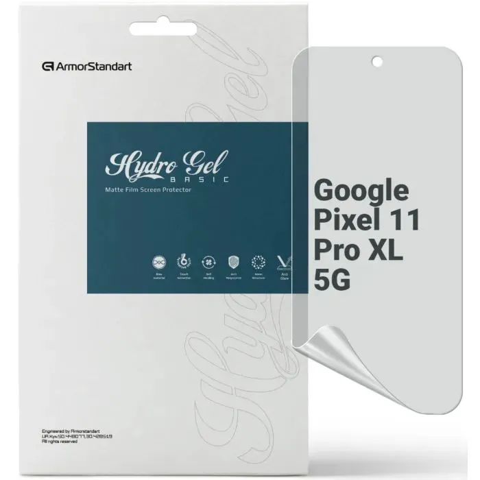 Плівка захисна Armorstandart Matte hydrogel Google Pixel 11 Pro XL 5G (ARM93056)