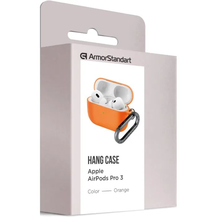 Чехол для наушников Armorstandart Hang Case For Apple AirPods Pro 3 Scarlet (ARM88283) изображение 8