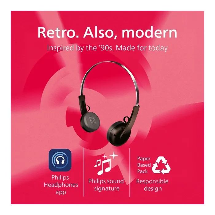 Наушники Philips TAH2000 Black (TAH2000BK/00) изображение 3
