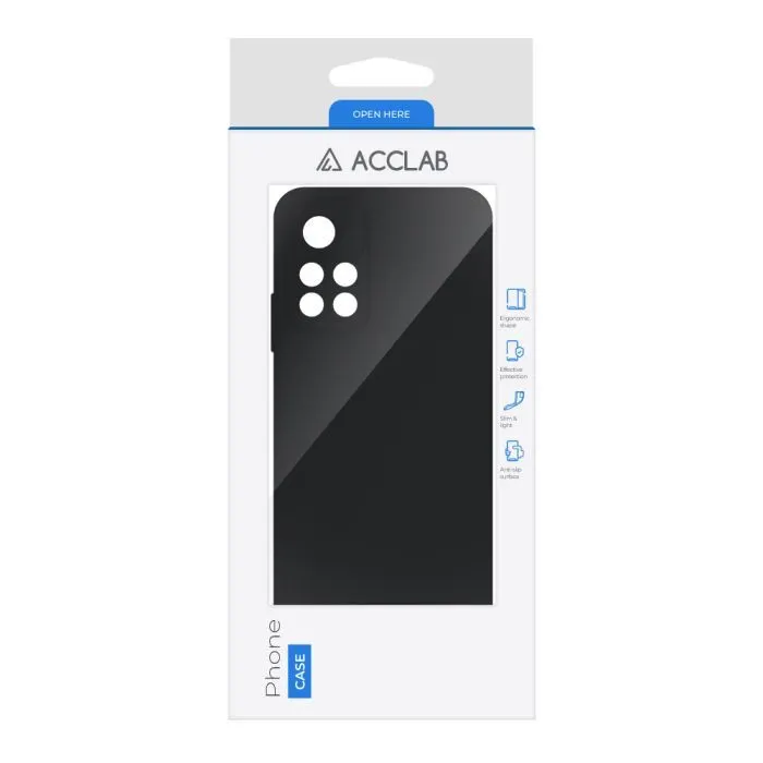 Чохол до мобільного телефона ACCLAB SoftShell Poco M4 Pro 5G Black (1283126557453) зображення 2