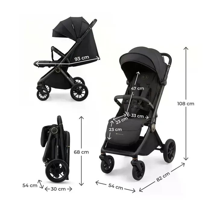 Коляска Kinderkraft Dave Sage Green (KSDAVE00GRE0000) (5902533930944) зображення 2