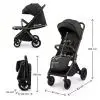 Коляска Kinderkraft Dave Venezian Black (KSDAVE00BLK0000) (5902533930920) зображення 2