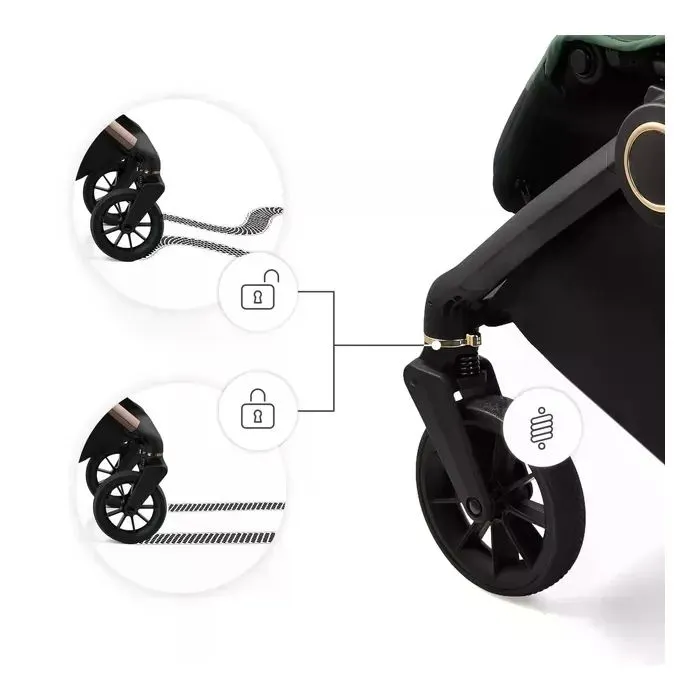 Коляска Kinderkraft Dave Venezian Black (KSDAVE00BLK0000) (5902533930920) зображення 4