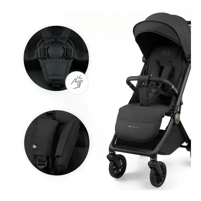 Коляска Kinderkraft Dave Sage Green (KSDAVE00GRE0000) (5902533930944) зображення 5