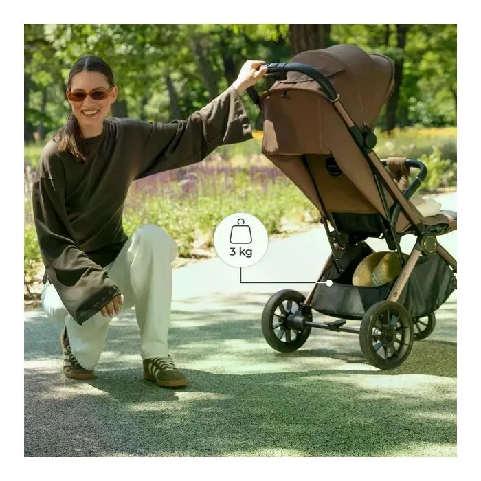 Коляска Kinderkraft Dave Sage Green (KSDAVE00GRE0000) (5902533930944) зображення 8