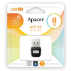 USB флеш накопитель Apacer 8GB AH134 Black RP USB2.0 (AP8GAH134B-1) изображение 8