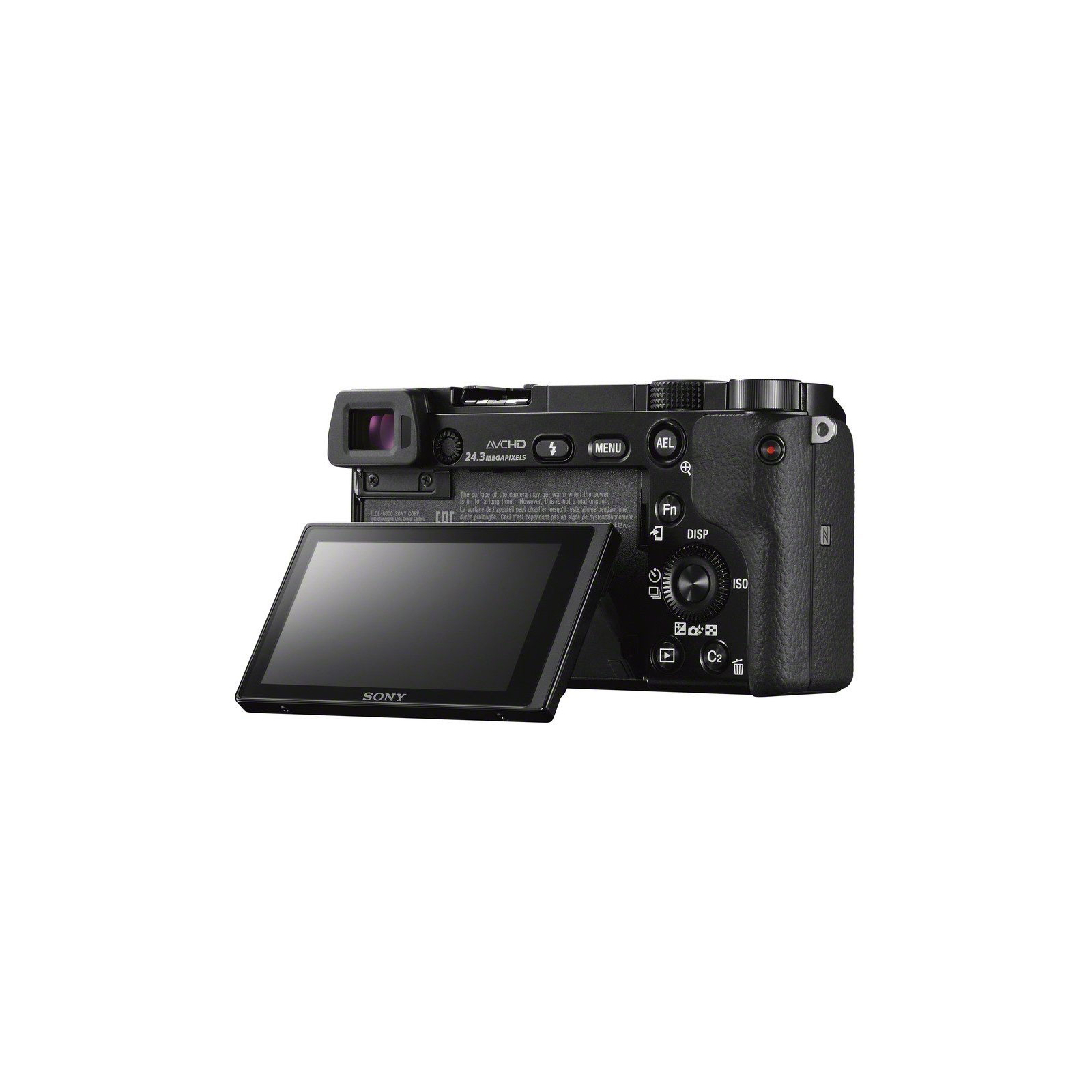 Цифровий фотоапарат Sony Alpha 6000 16-50 + 55-210 kit Black (ILCE6000YB.CEC) зображення 5