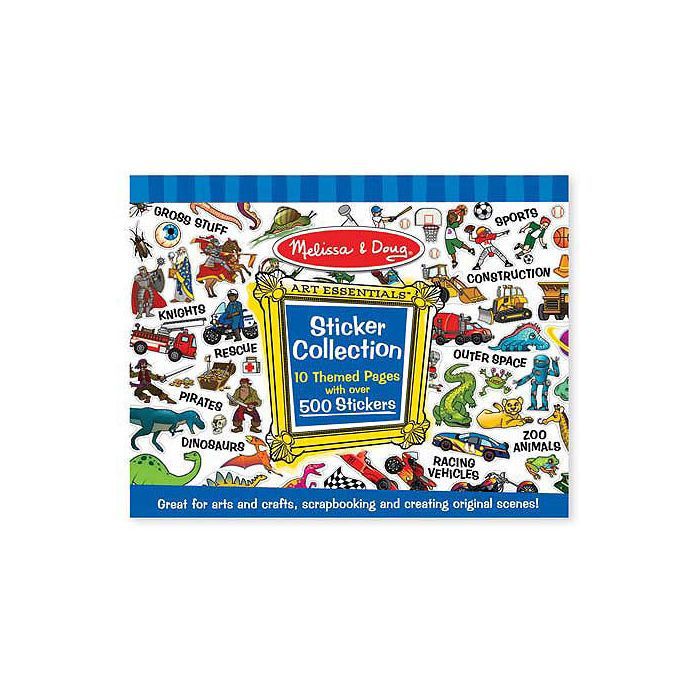 Набор для творчества Melissa&Doug Голубые стикеры , 500 шт. (MD4246)