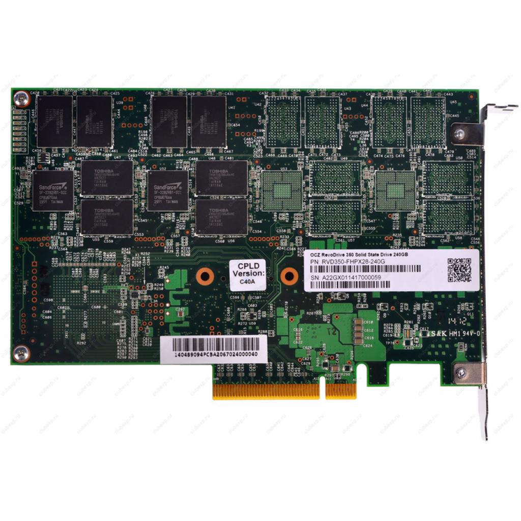 Накопичувач SSD PCI-Express 240GB OCZ (RVD350-FHPX28-240G) зображення 4