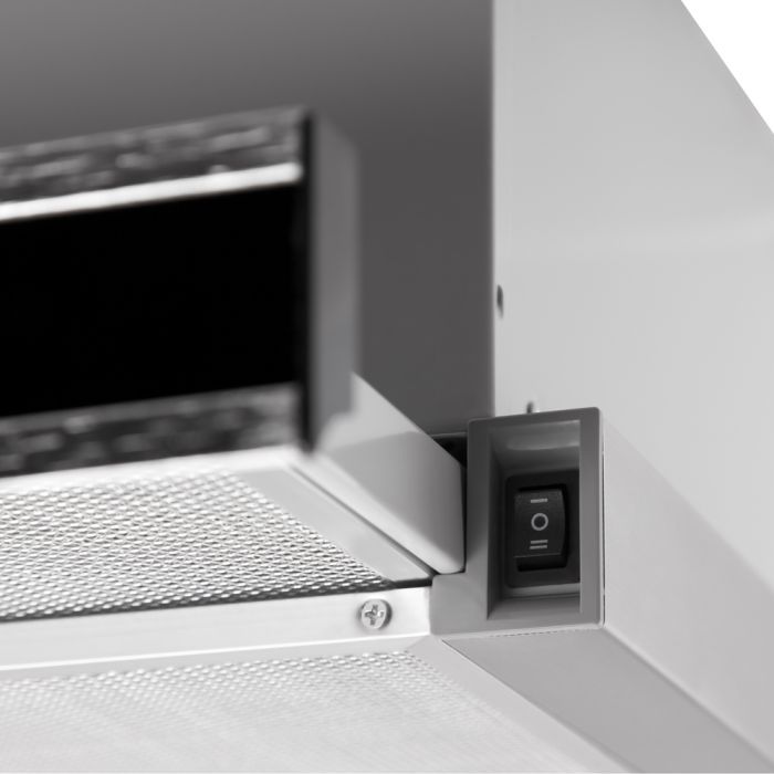 Витяжка кухонна Pyramida TL 50 G IX WH зображення 4