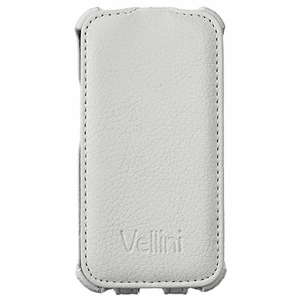 Чохол до мобільного телефона Vellini для Samsung Galaxy Ace 4 G313 White /Lux-flip/ (218631) (218631)